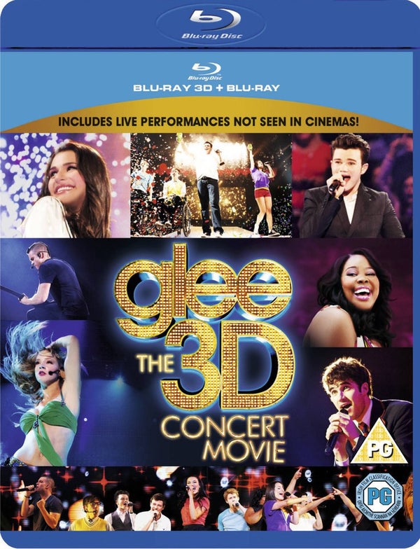 Glee Concert Movie - Ultimate 3D Edition (Bevat 3D Blu-ray, Blu-ray, DVD en Digital Copy)