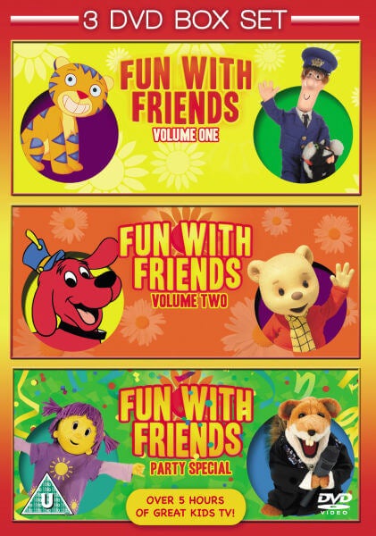 Fun with Friends - Volumes 1-3 (30 Episodes) DVD - Zavvi UK