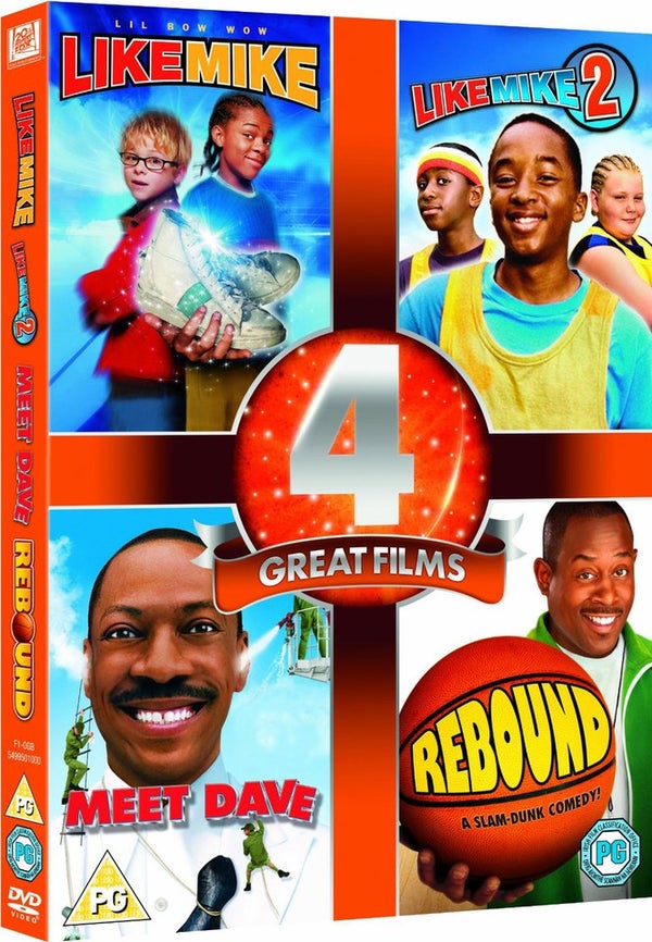 4 Great Films - Like Mike 1 and 2 / Rebound / Meet Dave