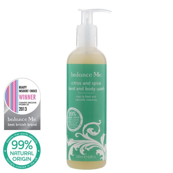 Balance Me Citrus And Spice Hand And Body Wash (260ml)