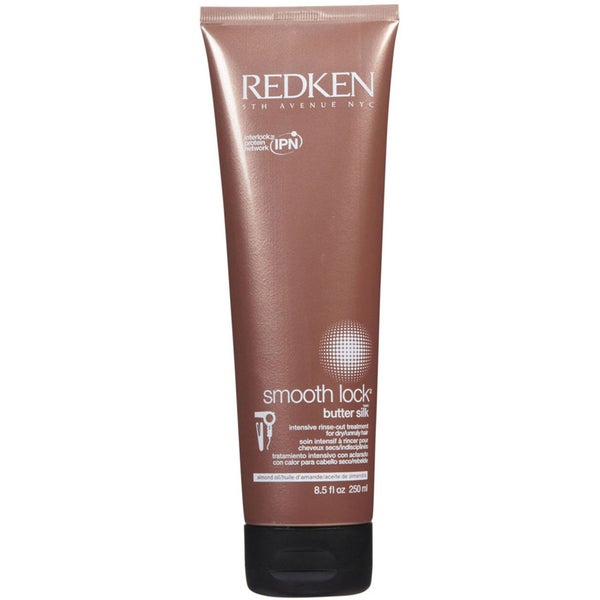 Soin thermo-actif pour cheveux indisciplinés Redken Smooth Lock Butter Silk (250ml)