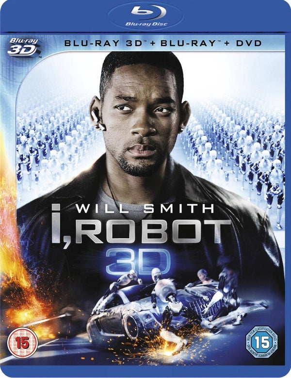 I Robot 3D (Bevat 2D Blu-Ray en DVD)