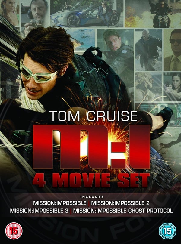 Mission Impossible 1-4 Box Set