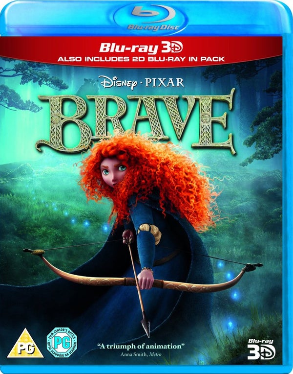Brave 3D (Bevat 2D Blu-Ray)