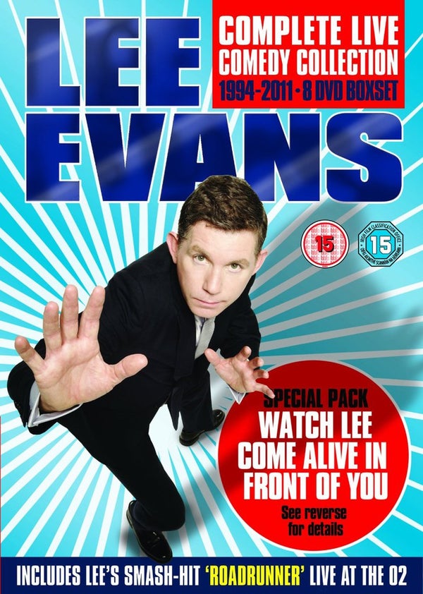 Lee Evans - Complete Live Comedy Collection Special Pack: 1994-2011