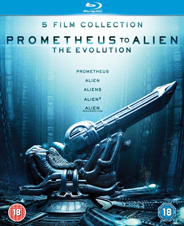 Prometheus to Alien: The Evolution Boxset