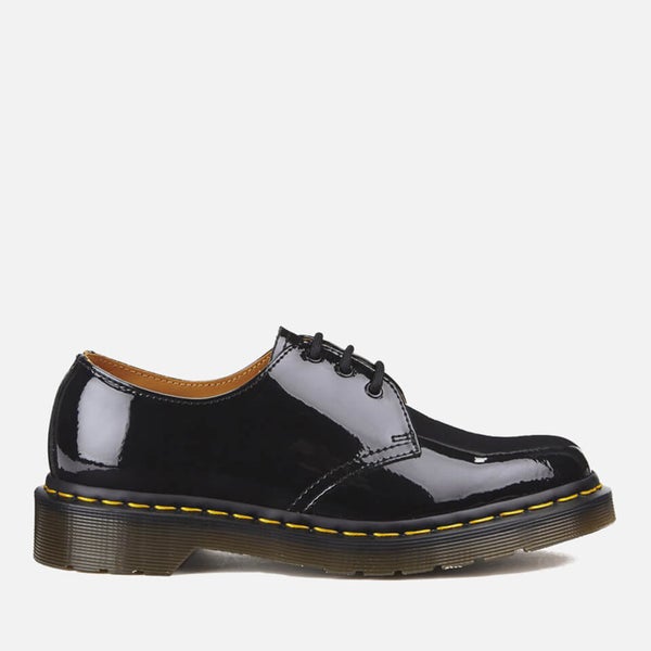 Dr. martens junior 1461 shop 3 eye shoe patent black