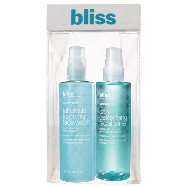 bliss Basic ‘Skin’-Stinct Fabulous Cleanser and Toner Duo