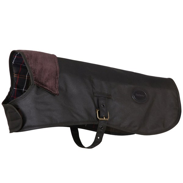 Barbour Wax Dog Coat - Olive