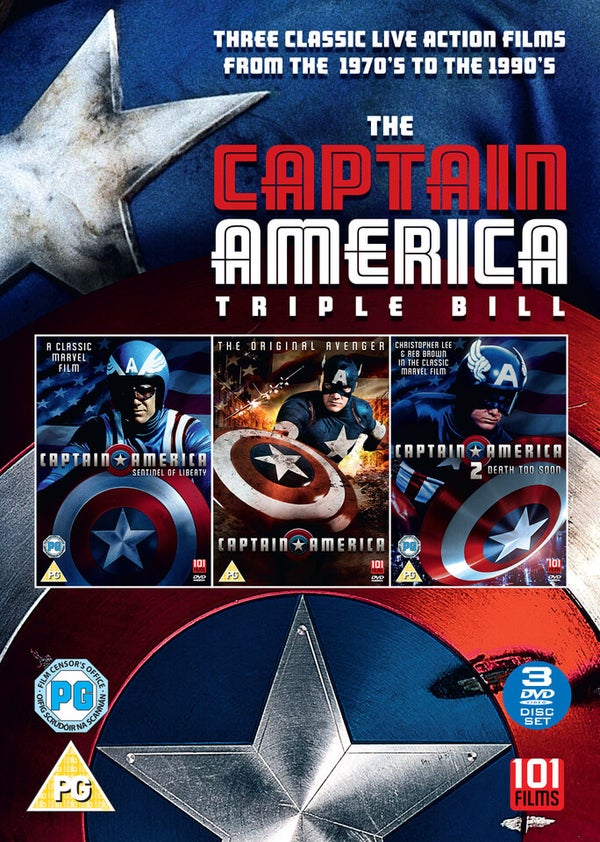 Captain America Triple Box Set