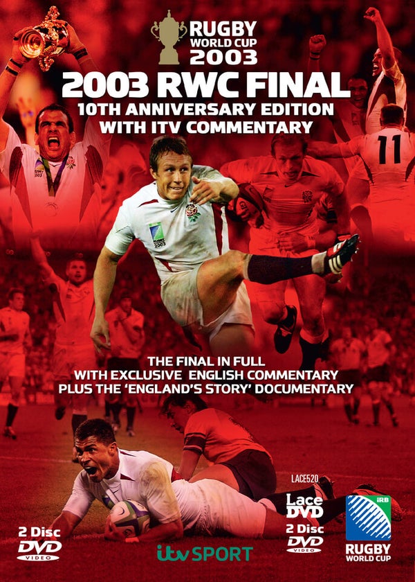 Rugby World Cup Final 2003: 10th Anniversary Edition with ITV Commentary