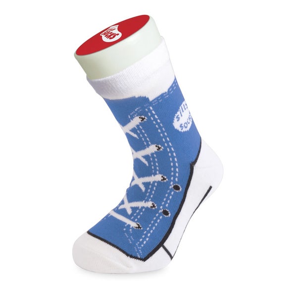 Silly Socks Kinder Sneaker - Blau - Gröβe 33-37