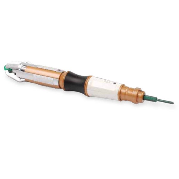 Doctor Who Sonic Screwdriver - Gold/White