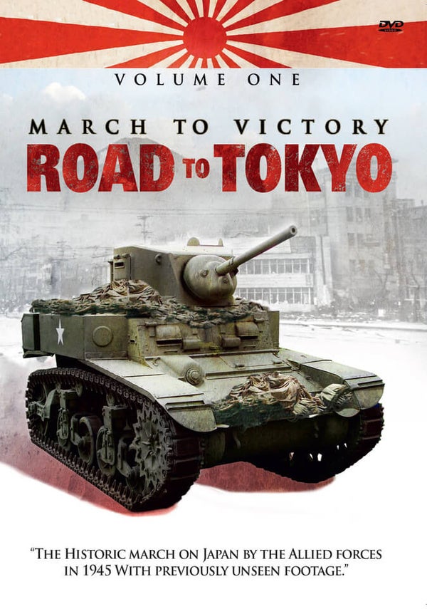 March to Victory Road to Tokyo Volume 1 DVD Zavvi UK