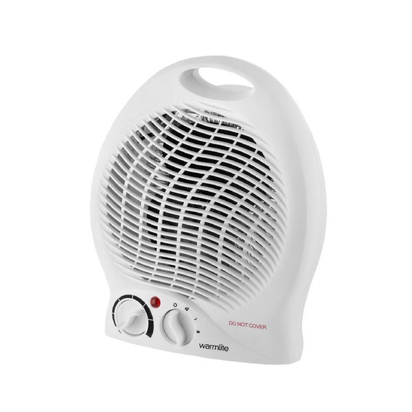 Warmlite WL44002 Upright Fan Heater - White - 2000W