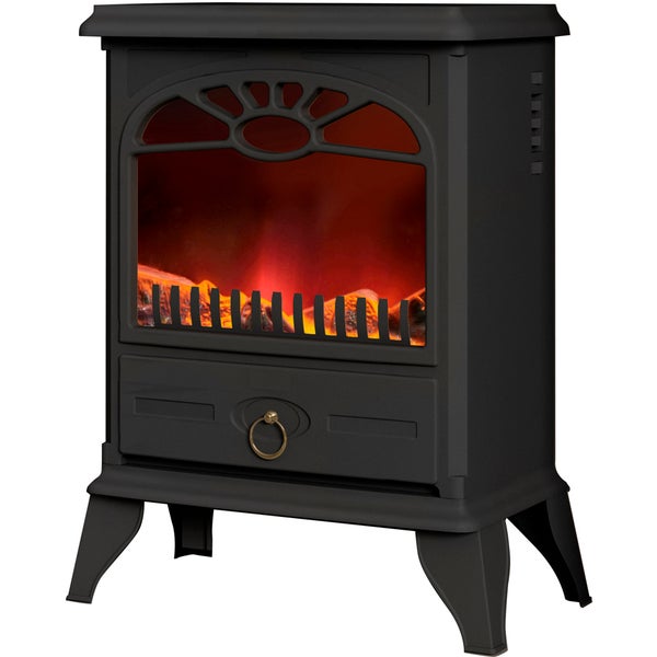 Warmlite WL46004 Log Effect Stove Fire - Grey - 2000W