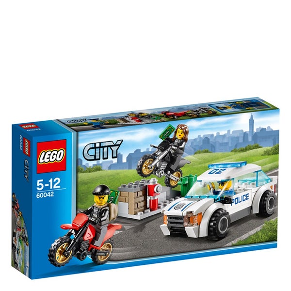 LEGO Stadspolitie: Politie-Achtervolging op Hoge Snelheid (60042)