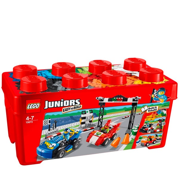 LEGO Juniors: Grande boîte du rallye automobile (10673)