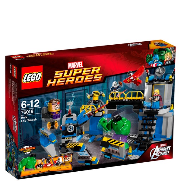 LEGO Marvel Super Heros: La destruction du labo (76018)