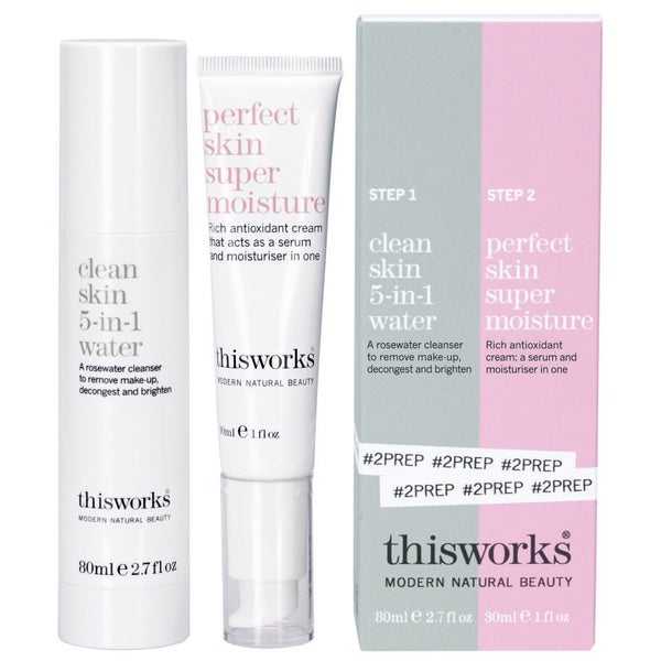 this works Cleanse and Moisturise Collection