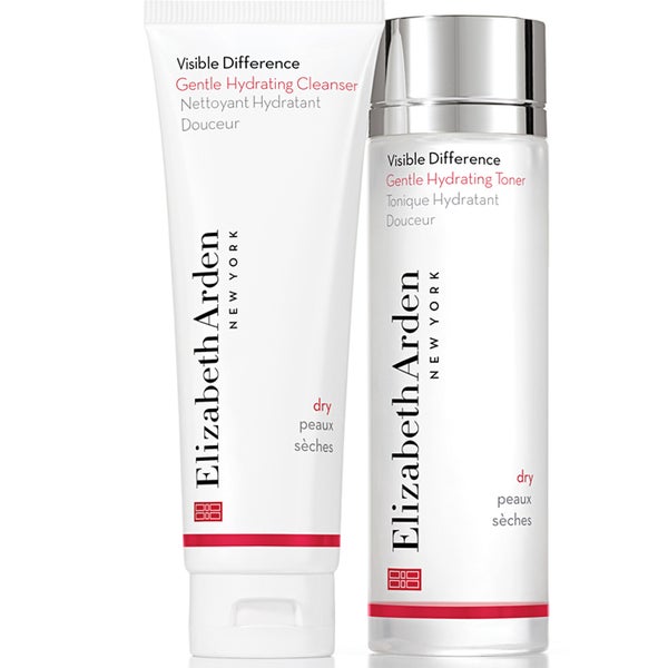 Elizabeth Arden Visible Difference Cleanser and Toner Duo Normal Skin (Worth $39.60)