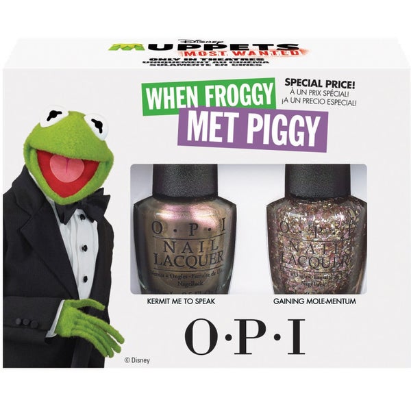 OPI Muppets Collection Duo Pack - When Froggy Met Piggy vernis