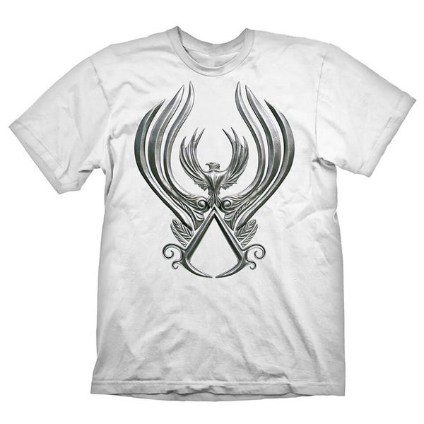 Assassin's Creed IV Black Flag Men's Hashshahin Crest T-Shirt - White