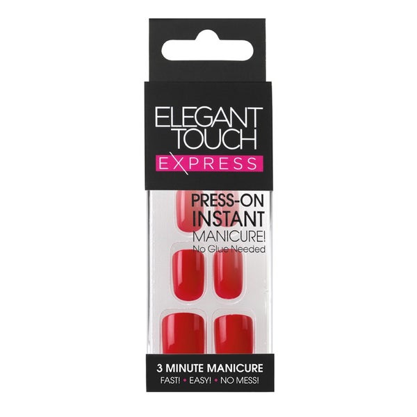 Elegant Touch Express Nails - Polished Red
