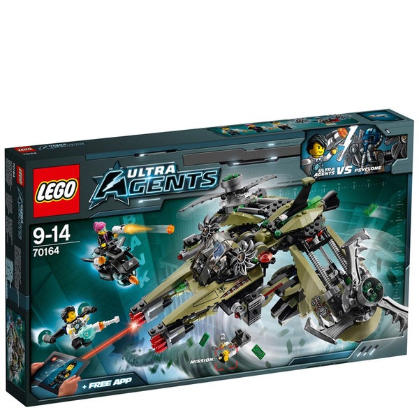 LEGO Ultra Agents : Le vaisseau de Psyclone (70164)