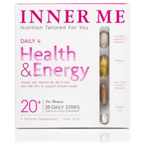 Compléments sur mesure "Daily 4" d'Inner Me - Pour les femmes de 20 ans et plus