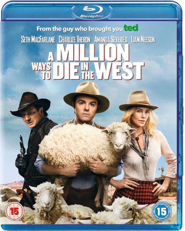 A Million Ways to Die in the West Blu-ray Zavvi UK