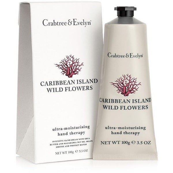 Крем для рук с ароматом полевых цветов Crabtree & Evelyn Caribbean Island Wild Flowers Hand Thearpy (100 г)