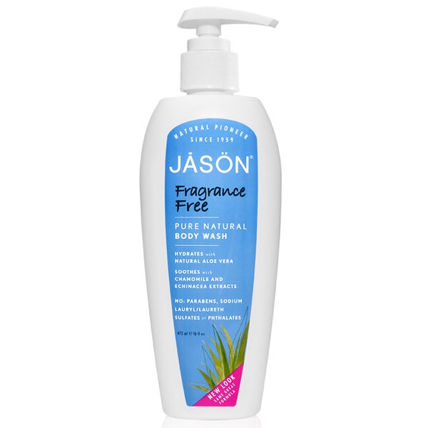 JASON Fragrance Free Body Wash 473ml
