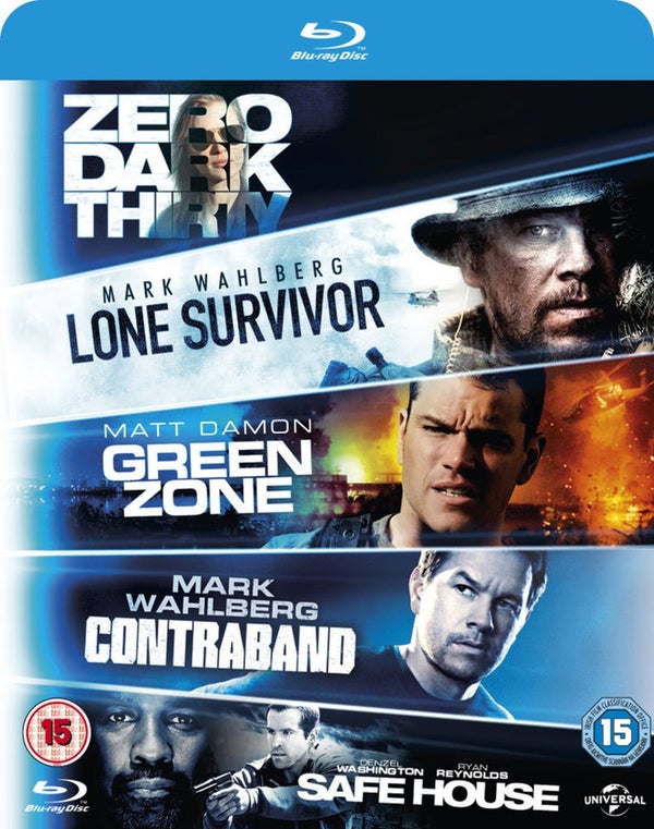 Lone Survivor / Zero Dark Thirty / Safe House / Green Zone / Contraband