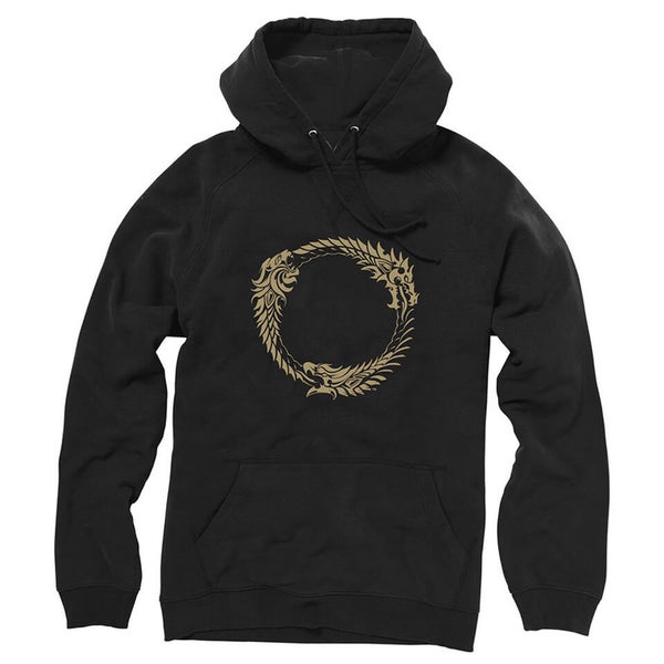 The Elder Scrolls Hoody - Online Ouroboros Symbol - Black