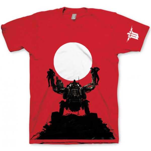 Wolfenstein Men's T-Shirt - The New Order - Red