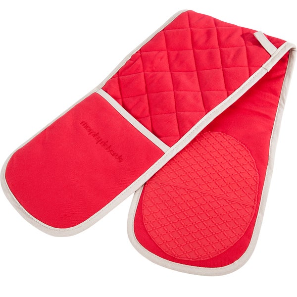 Morphy Richards 973511 Double Oven Glove - Red - 18x88cm