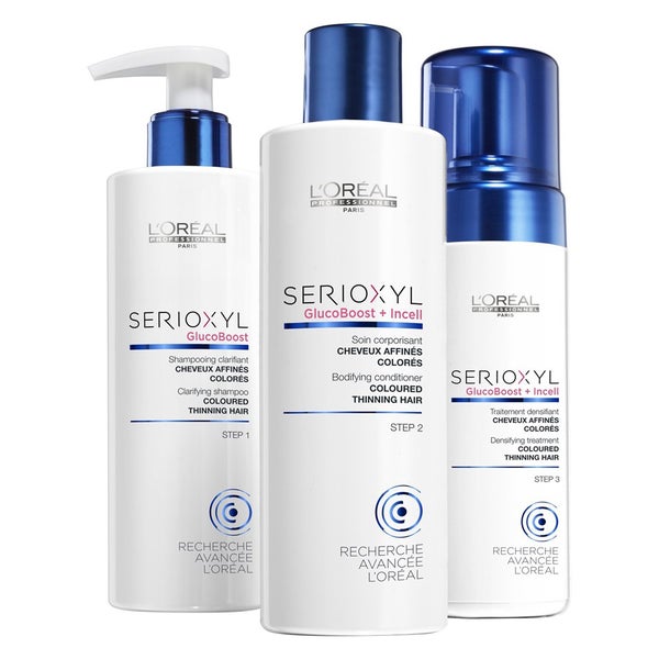 L'Oreal Professionnel Serioxyl Kit 2 For Coloured Thinning Hair (625 ml)