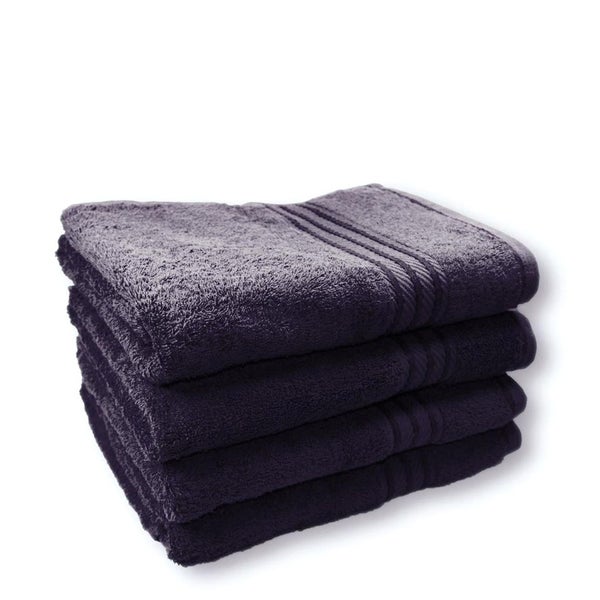 Restmor 100% Egyptian Cotton 4 Pack Bath Sheets (500gsm)  - Navy
