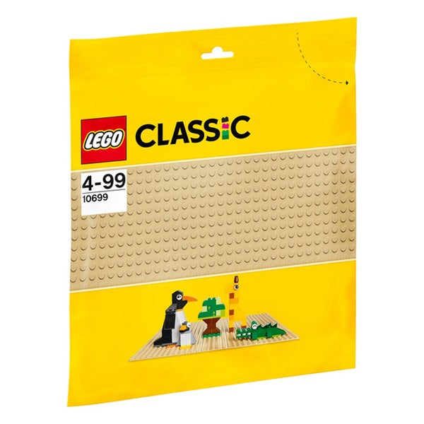 LEGO Classic: Zandkleurige bouwplaat (10699)