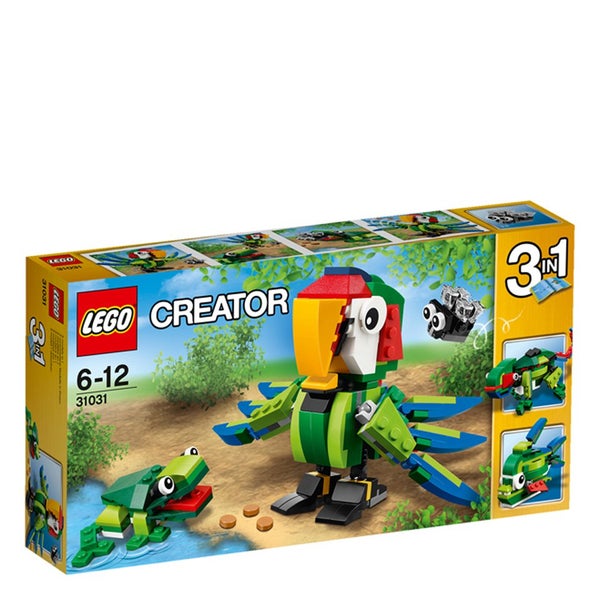 LEGO Creator: Les animaux de la forêt tropicale (31031)