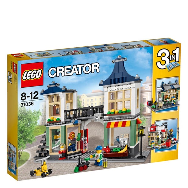 LEGO Creator: Speelgoedwinkel en Supermarkt (31036)