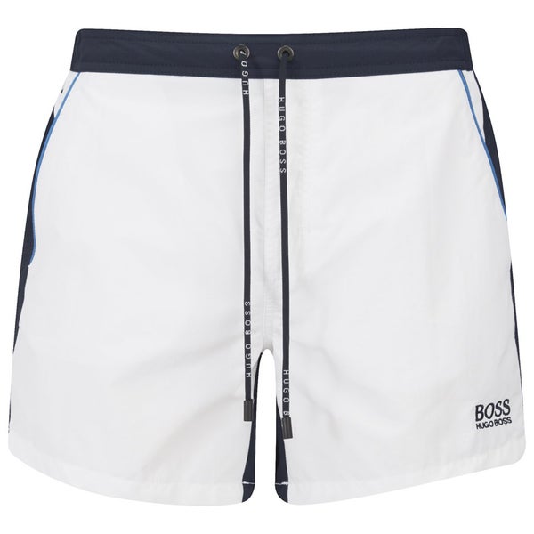 BOSS Hugo Boss Men's Snapper Swim Shorts - White