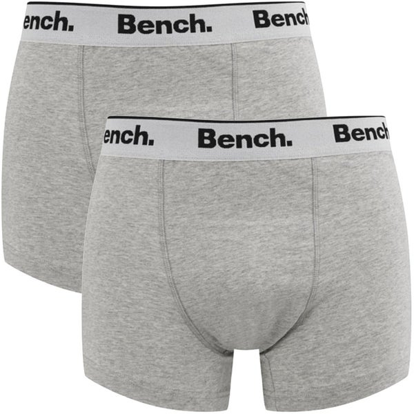 Bench Men's 2-Pack Boxers - Grey