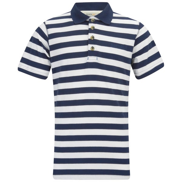 Regatta Men's Second Wind CoolWeave Polo Shirt - Navy/White