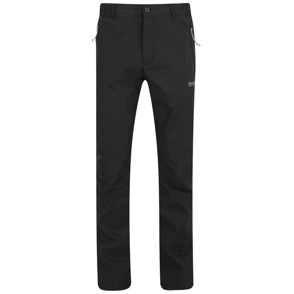 Regatta Men's Point 214 Fellwalk Water Repellent Stretch Trousers - Black