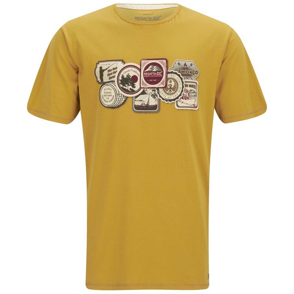 Regatta Men's Orion CoolWeave T-Shirt - Golden Spice