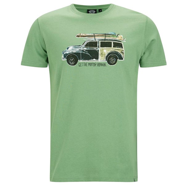 Animal Men's Loderoes Graphic T-Shirt - Sage Green