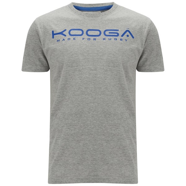 Kooga Men's Cotton Logo T-Shirt - Grey Marl