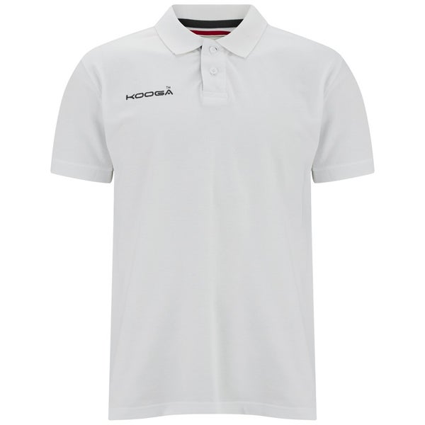 Kooga Men's Pique Polo Shirt - White